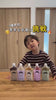 amiさんの3歳の息子さんが、はじめてセットの5フレーバーに挑戦する様子